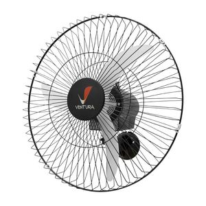 Ventilador De Parede Venti-Delta Ventura 60Cm Preto Bivolt