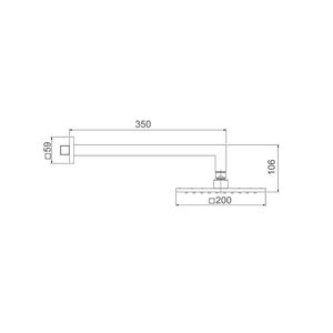 Chuveiro Lorenzetti LorenQuadra 7034 R16 de Parede Rose Gold