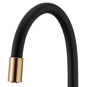 Torneira Lorenzetti Lorenflex 1177 RG27 Com Bica Flexível De Bancada Rose Gold