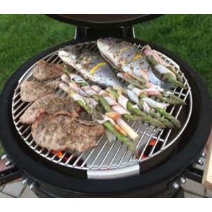 Defletor Cerâmico para Cozimento Indireto para Kamado Ultra da RASCO Natural