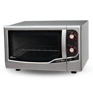 Forno Elétrico De Bancada Fischer Gourmet Grill 44L Prata