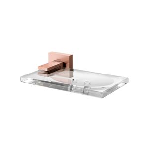 Saboneteira Docol Square 387969 Cobre Escovado