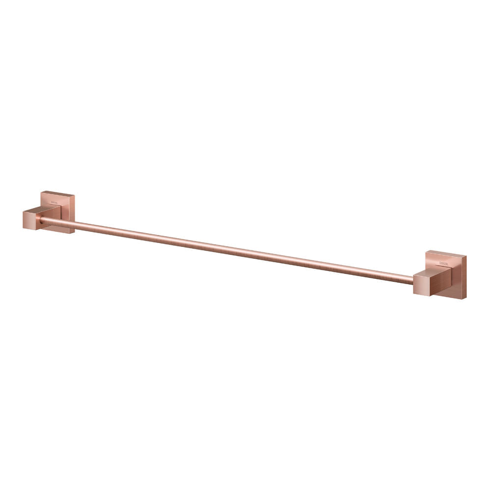 Toalheiro Barra Docol Square 387769 Cobre Escovado