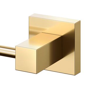 Toalheiro Barra Rosto Docol Square 388443 Ouro Polido