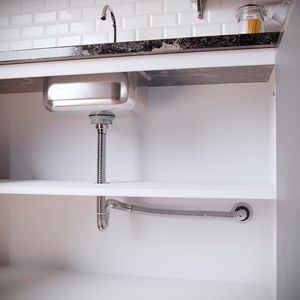 Sifão Sanfonado Extensível Blukit 1,5m Cromado Universal