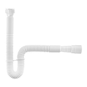 Sifão Sanfonado Extensível Docol 796626 1,5m Branco Universal