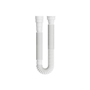 Sifão Sanfonado Extensível Blukit 1,5m Branco Universal