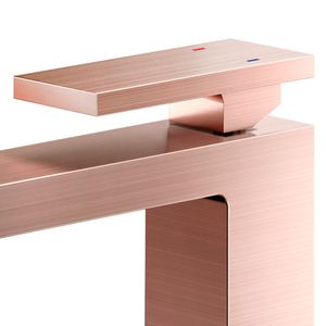 Torneira Misturador Monocomando Docol New Edge 925369 de Bancada Cobre Escovado