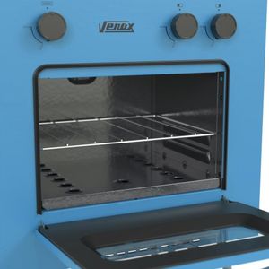 Fogao a Gas 2 Bocas Venax Mini Cook Azul