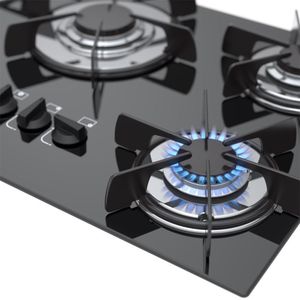 Cooktop a Gas 5 Bocas Venax Sognare Preto