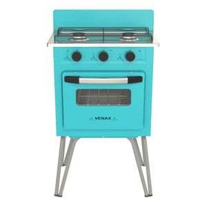 Fogao a Gas 2 Bocas Venax Gemini Vetro Verde