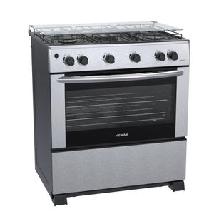 Fogao a Gas 5 Bocas Venax Gaudi GIII Inox