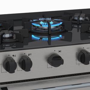 Fogao a Gas 5 Bocas Venax Gaudi Line Inox