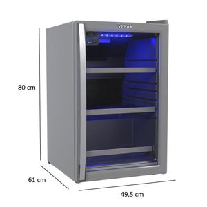 Cervejeira Venax 82L Blue Light Cinza