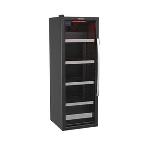 Cervejeira Venax 209L Color Light Preto Porta Invertida