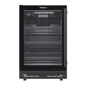 Cervejeira de Embutir Venax 82L Top Light Preto Porta Invertida