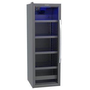 Cervejeira Venax 209L Blue Light Grafite Porta Invertida