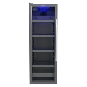 Cervejeira Venax 209L Blue Light Grafite Porta Invertida