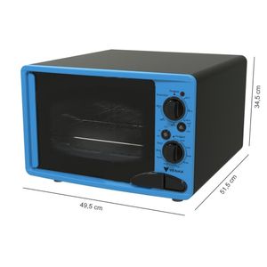 Forno Eletrico Venax 45L Classic Vintage Azul