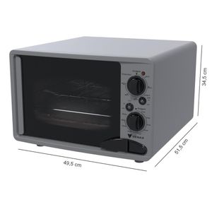 Forno Eletrico Venax 45L Luxo Grafite