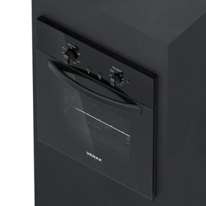 Forno de Embutir a Gas Venax 51,8L Totale Nero GIII