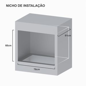 Forno de Embutir a Gas Venax 88,3L Arena GIII Vermelho