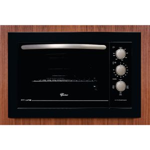 Forno Elétrico de Embutir Fischer 48L Preto