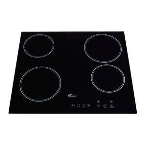 Cooktop Elétrico Fischer 4Q com 4 Bocas Preto