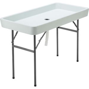 Mesa Portátil para Gelo e Bebidas Camping Praia Piscina PEL-ICE0 Pelegrin