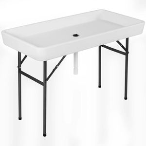 Mesa Portátil para Gelo e Bebidas Camping Praia Piscina PEL-ICE0 Pelegrin