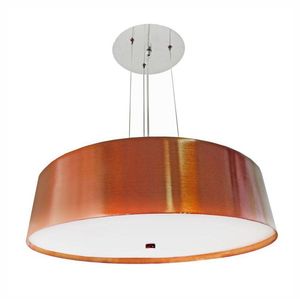 Lustre Spin Pelegrin PEL-019 Metal Acrílico Marrom Branco