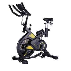 Bike Spinning Pelegrin PEL-2312 Preta e Amarela