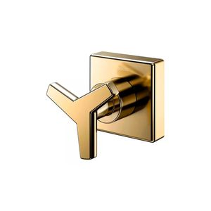 Acabamento para Registro Docol City 877143 DocolBase 1/2", 3/4" e 1" Ouro Polido