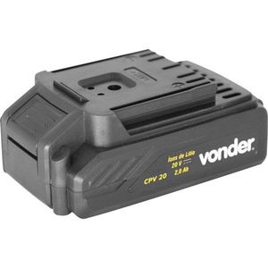 Bateria 20V 2.0Ah p/ Lavadora Lbv200 p/ Compr Cpv20 Vonder