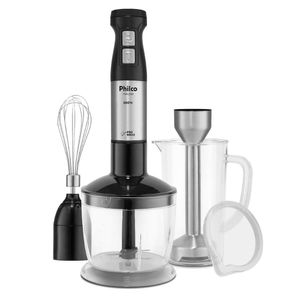 Mixer PMX2000 800W 3 em 1 Britânia Preto Com Jarra Copo e Batedor de Claras 220V