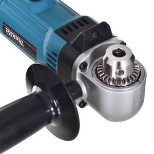 Furadeira Angular 10Mm 450W Com Chave do Mandril S10 Punho Auxiliar 36 DA3010F 110V Makita