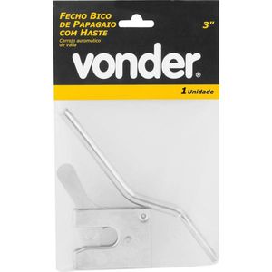 Fecho Bico Papagaio 3" com Haste - Vonder