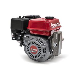 Motor Gasolina 8,5CV Eixo H Partida Elétrica B4T-8.5H Branco