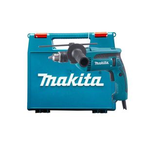 Furadeira de Impacto 16Mm 760W Com Punho Lateral Limitador Profundidade Maleta HP1640K 127V Makita