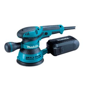 Lixadeira Roto Orbital 125Mm Industrial 300W Com Punho Lixa Saco Coletor de Pó BO5041 220V Makita