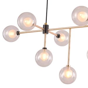 Lustre Pendente Startec Manhattan Dourado G9 Bivolt