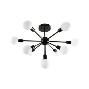Plafon Taschibra Sputnik Preto E27 Bivolt