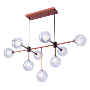 Lustre Pendente Startec Manhattan Cobre G9 Bivolt