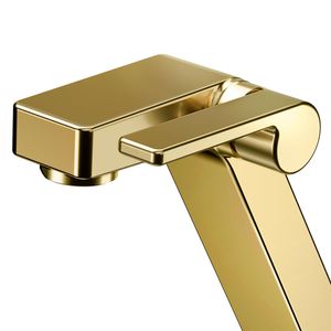 Torneira Docol Stillo 820243 de Bancada Ouro Polido