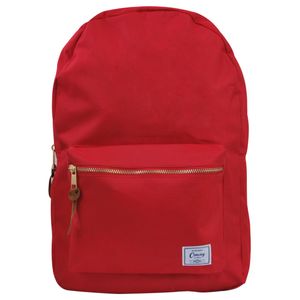 Mochila Com Bolso Frontal Yins Vermelho