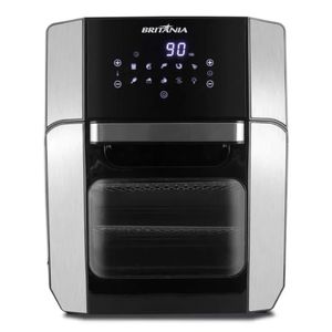 Kit Fritadeira Britânia Air Fryer Oven 12L BFR2100P e Máquina de Café Nespresso Vertuo Next Vermelho Cereja GCV1