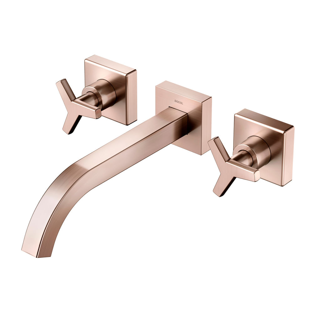 Torneira Misturador Docol Docolcity 878069 Cobre De Parede