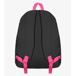 Mochila Feminina Estampada Clio Preto