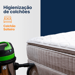 Higienização de Colchão Solteiro