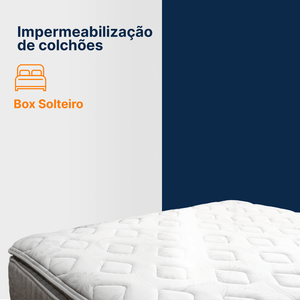 Impermeabilização de Colchão Box Solteiro